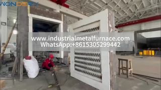 High-Temp 1350°C Heavy-Duty Trolley Furnace | Superior Refractory Technology