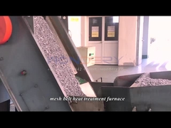 Resistance Heat Treatment Furnace Roller Support Mesh Belt 3 Phase 1000kg/H