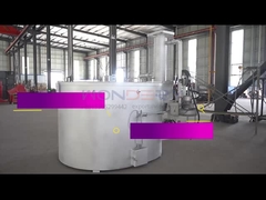 Oval Crucible 300 500 800 1000 kg Gas Industrial Metal Melting Furnace with Recuperator