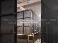 bogie hearth furnace for heat treatment