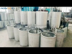 Upward continuous casting machine  water cooling jacket for copper