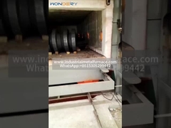 gas fired industrial car bottom heat treatment furnace