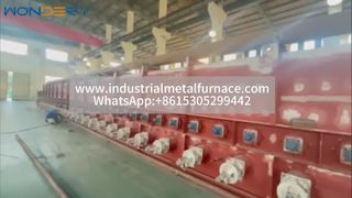 Large Gas Pipe Annealing Furnace – Mesh Belt Heat Treatment for Steel Tubes & Pipelines