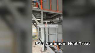 Aluminum Fast Quenching Furnace for T6 T4 Heat Treatment – High Efficiency & Precise Control