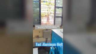 Live in Myanmar: 25KG Manual Tilt IGBT Melting Furnace for Aluminum | Fast & EfficientLive in Myanma