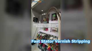 Electrical Heating Hot Air Motor Coil Burnout Oven: High-Efficiency Stator Varnish Stripping