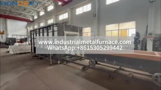 Customizable Electric Trolley Furnace | Precision Heat Treatment for Large-Scale Industrial Parts