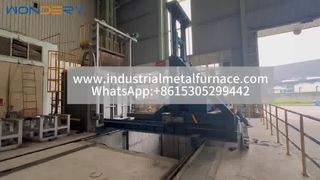 Automated Forklift-Loading Heat Treatment Furnace: High-Speed Quenching for Heavy Duty Metals | WUXI