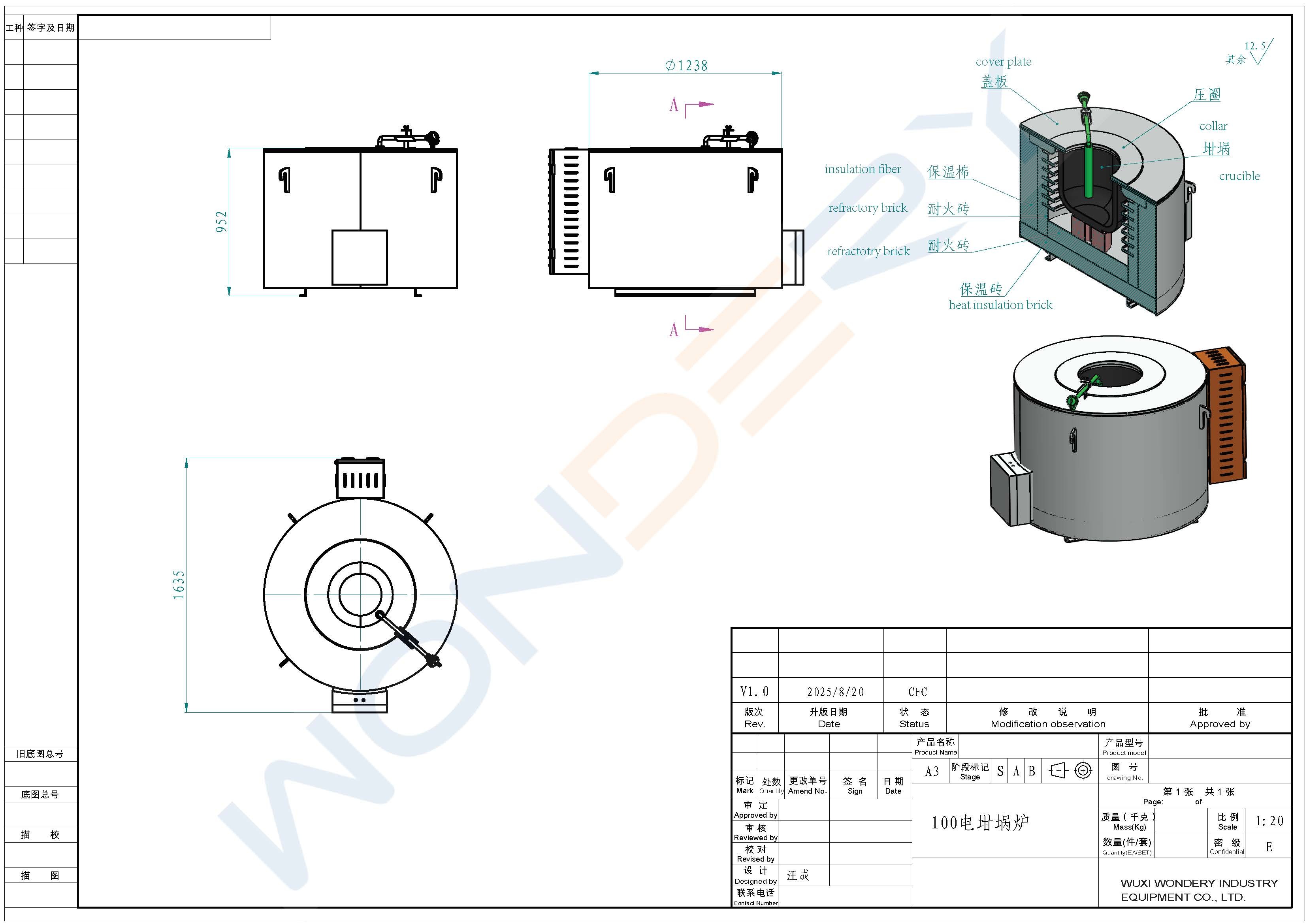 Latest company blogs about WUXI WONDERY Launches High-Capacity Graphite Crucible Electrical Resistance Melting Furnace for the Asian Market