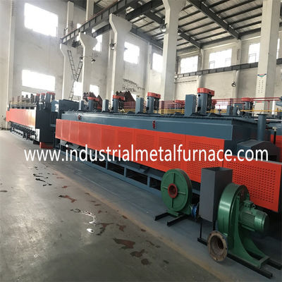 Buy 60800 Support Roller Electrical Resistance Mesh Belt Tempering Furnace 650℃ for metal parts online manufacture