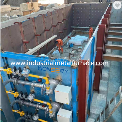 Buy 500KW Zinc Industrial Heat Treat Oven XG 08 Zinc Hot Dip Galvanizing Kettle online manufacture