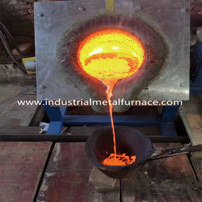 Buy 25KG Graphite Medium Frequency Industrial Induction Furnace For Cast Iron Steel Melting online manufacture