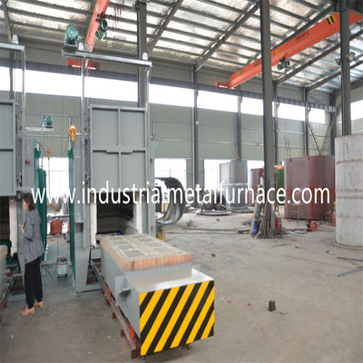 Buy Electric Aging Car Bottom Furnace Heat Treatment For Aluminum Parts 3 Zones online manufacture