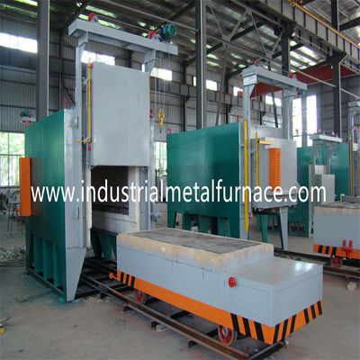Buy Industrial Bogie Hearth Annealing Furnace | RT3-85-7 | 1200x1200x1200mm | Post-Weld Stress Relief Oven online manufacture