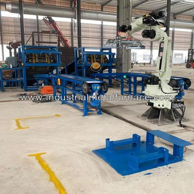 buy 6.5kg Automatic Aluminum Ingot Stacking Machine With Siemens Robot 1200mm online manufacture