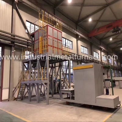 Buy 1400×1400×1100 mm Drop Bottom Fast 650 Degree Celsius Aluminum T6 Heat Treatment Furnace Quenching Solutioning online manufacture