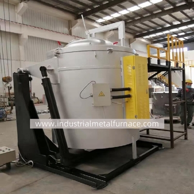 Buy 600kg Electrical Resistance Tin Melting Furnace 16KW Hydraulic Tilting online manufacture
