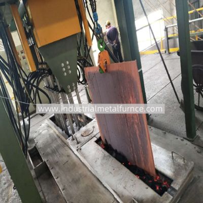 Buy 5000T per Year 8-20mm Copper Rod Upward Continuous Casting Machine Line online manufacture