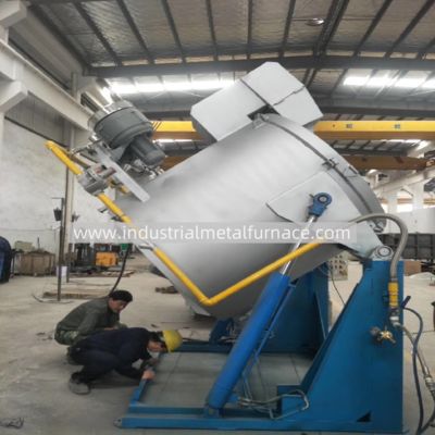 Buy WDL-RG-500F Gas Fired Copper Melting Furnace for Copper Cable Recycling and Manufacturing online manufacture