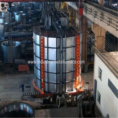 Buy Vertical Side-Loading Heat Treatment Furnace with 300-ton Capacity and 8-Zone Precision Control for 1000 °C Large Rotors online manufacture