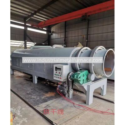 Buy Industrial Aluminum Scrap Dryer | Rotary Drum Drying Oven for Metal Recycling online manufacture