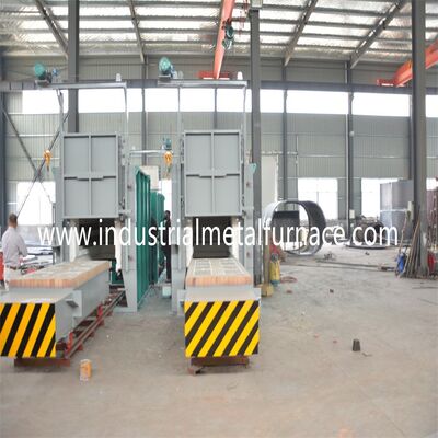 Buy Electrical Double Trolley Heat Treatment Furnace Bogie Hearth For Aluminum Parts online manufacture