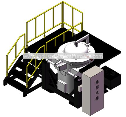 Buy WDL-DGQ-600 Electric Resistance Tellurium Melting Furnace with Hydraulic Tilting System online manufacture