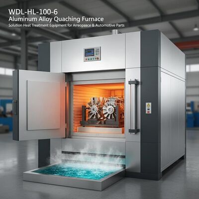 Buy Aluminum Alloy Quenching Furnace with 650°C Working Temperature and φ1200×1500mm Work Area for Rapid Quenching ≤15s online manufacture
