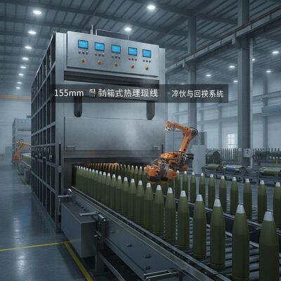 Buy Fully Automatic Box-Type Heat Treatment Production Line with 950℃ Rated Temperature and 64 Shells Load Capacity online manufacture