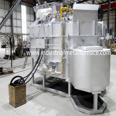 Buy 300 To 3000kg/H Reverberatory Aluminum Alloy Melting Furnace Aluminum Holding Furnace online manufacture