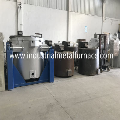 Buy WDL-RGQ-500 500kg Diesel Fired Hydraulic Tilting Aluminum Melting Furnace online manufacture