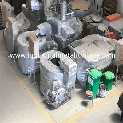 Buy 300KG Gas Fired Stationary Copper Melting Furnace online manufacture