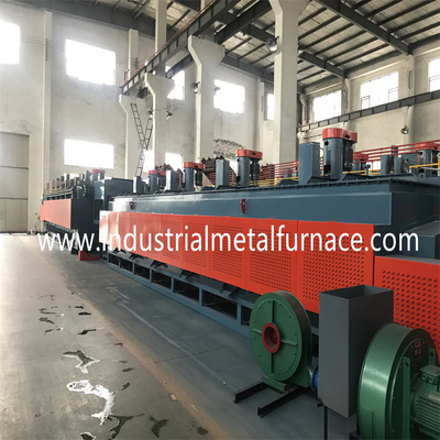 50Hz 3 Phase Heat Treatment Mesh Belt Furnace Electrical Resistance Support Roller