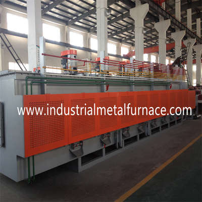 50Hz 3 Phase Heat Treatment Mesh Belt Furnace Electrical Resistance Support Roller
