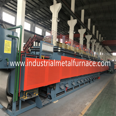 Electrical Conveyor Mesh Belt Furnace For Fasteners Continuous Hardening And Tempering Furnace
