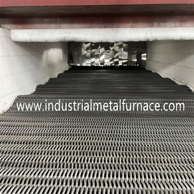 350kg/Hour Electrical Resistance Mesh Belt Furnace Heat Treatment For Self Tapping Screws