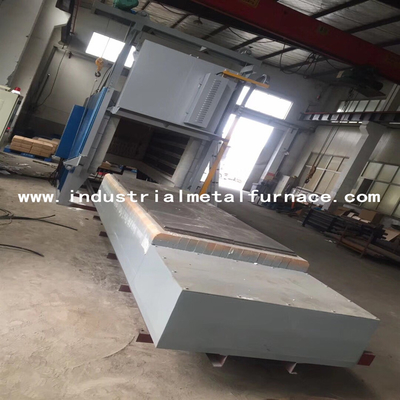 ODM Electric Resistance Annealing Heating Trolley Type Car Bottom Furnace , Heat Treatment Furnace