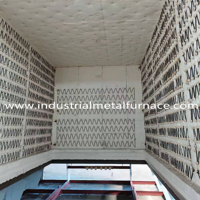 Industrial Electric Resistance 70KW Heat Treatment Car Bottom Furnace Bogie Hearth Furnace