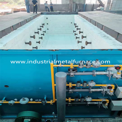 LNG Industrial Hot Dip Galvanizing Furnace Gas Fired Heat Treatment Furnace