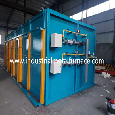 LNG Industrial Hot Dip Galvanizing Furnace Gas Fired Heat Treatment Furnace