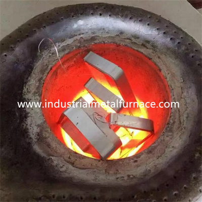 15KW Cast Iron Steel Industrial Induction Furnace Heater Medium Frequency Type