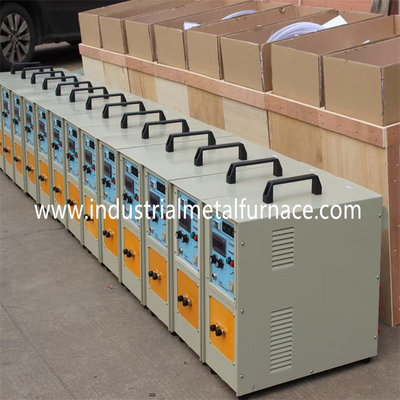 25KG Graphite Medium Frequency Industrial Induction Furnace For Cast Iron Steel Melting