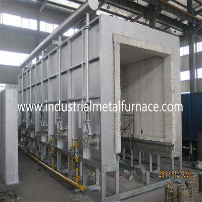 320kw/H Gas Burner Car Bottom Furnace , Bogie Hearth Furnace Heating Furnace