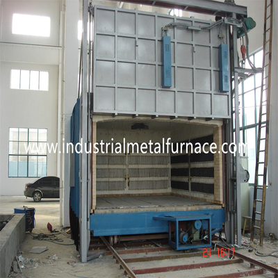 Bogie Hearth Heat Treating Car Bottom Furnaces Equipment Electric 1 Zone 2400×1700×1300mm