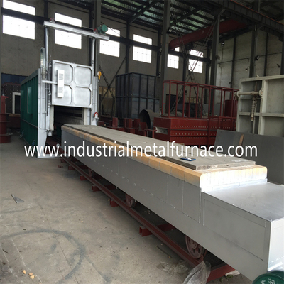1200 ℃ Stainless Steel Pipe Annealing Heat Treatment Furnace  Bogie Hearth Car Bottom Type