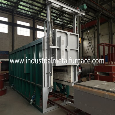 Industrial Electric Resistance 70KW Heat Treatment Car Bottom Furnace Bogie Hearth Furnace