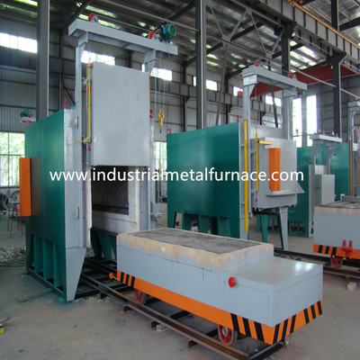 650 Degree Heat Treatment Furnace , Bogie Hearth Furnace