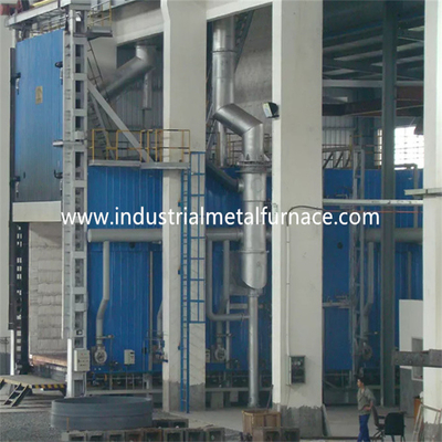 Gas Fired Metal Parts Industrial Car Bottom Furnace  Heat Treatment 1160×1260×1200mm