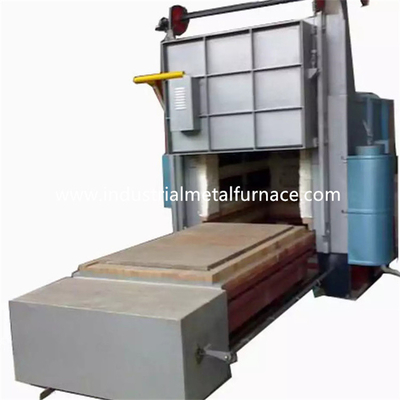 5 Zones Bogie Hearth Heat Treatment Furnace 10000×3500×3500mm Gas Fired