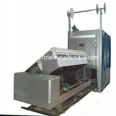 7500×1800×1500mm Bogie Hearth Furnace Heat Treatment Gas Fired Chromium Steel